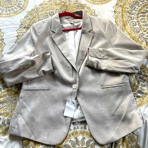 Grey Blazer Jacket